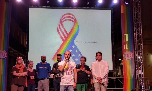 Minuto di silenzio al Roma Pride – ‘Gay Croisette’
